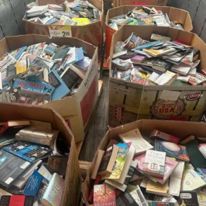 Mixed Books Pallets | 900–1000 Books Wholesale Liquidation Bulk Deals